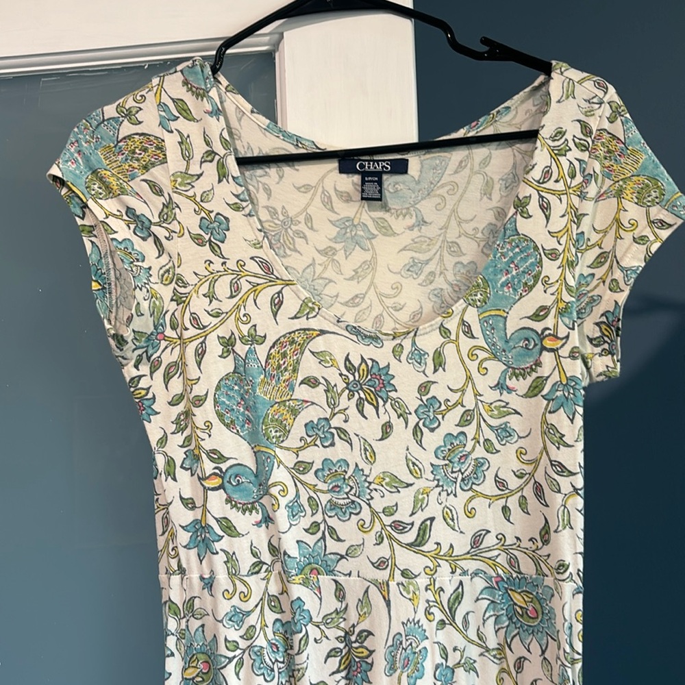 Cotton floral dress